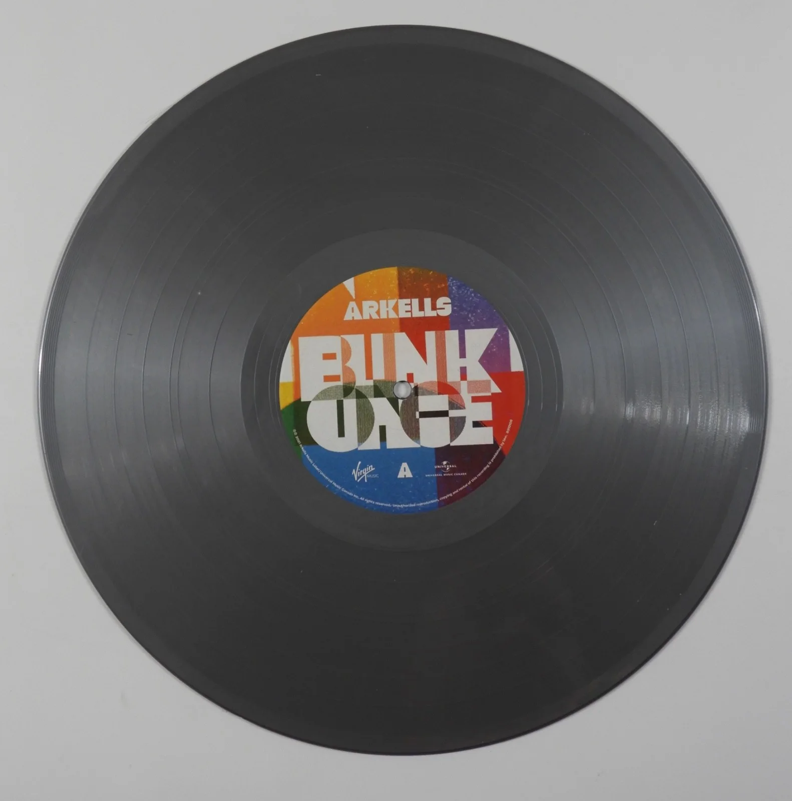 Arkells JSA Signed Autograph Album Record Vinyl Blink Once, image 3