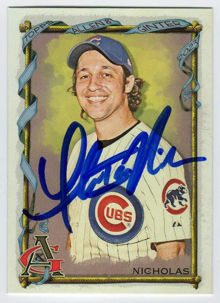 Websites — Thomas Ian Nicholas Signed 2023 Topps Allen & Ginter Trading Card #285 -(SS COA)