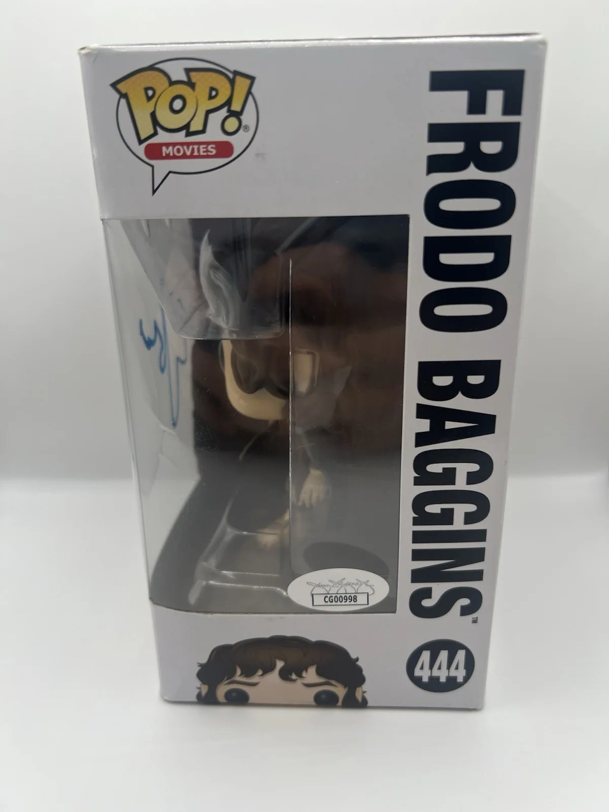 Elijah Wood Signed Auto Frodo Baggins Lord Of The Rings Funko #444 w/JSA COA, изображение 4