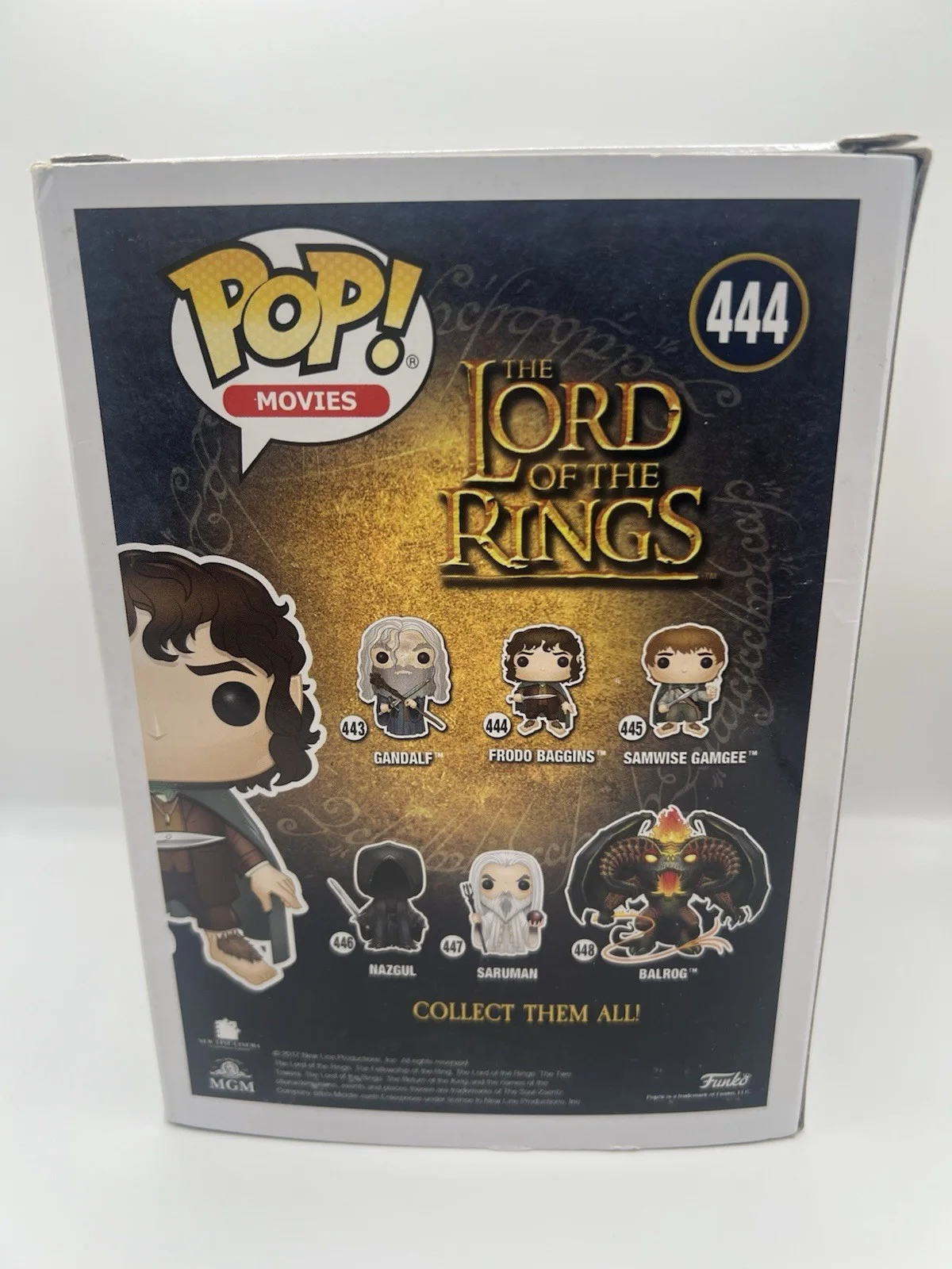 Elijah Wood Signed Auto Frodo Baggins Lord Of The Rings Funko #444 w/JSA COA, изображение 5
