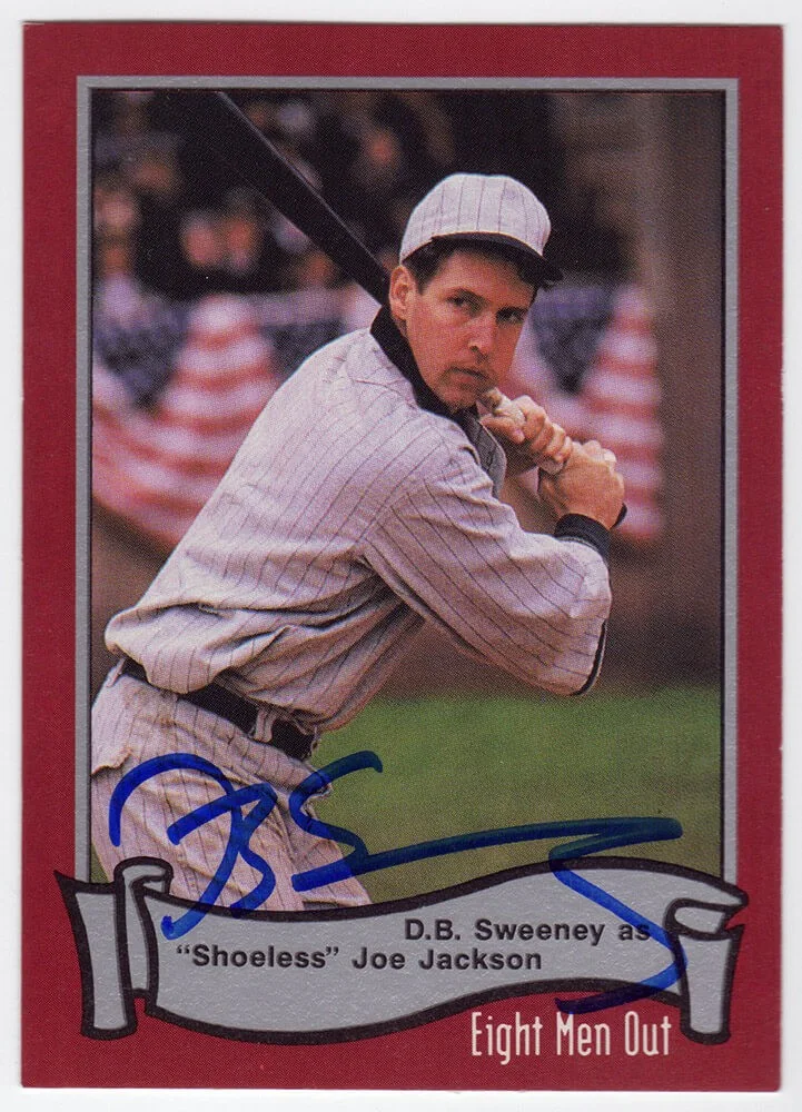 Websites — D.B. Sweeney Signed Eight Men Out Shoeless Joe 1988 Pacific Card #13 - (SS COA)