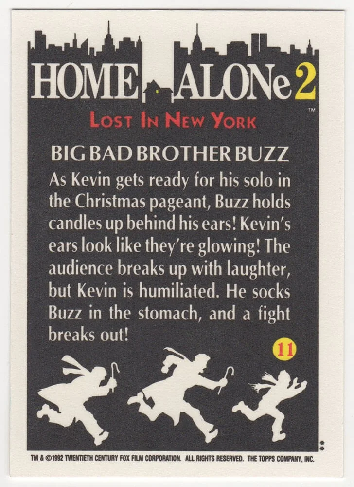 Websites — Devin Ratray Signed 1992 Topps Home Alone 2 Big Bad Brother Buzz Card #11 SS COA, image 2