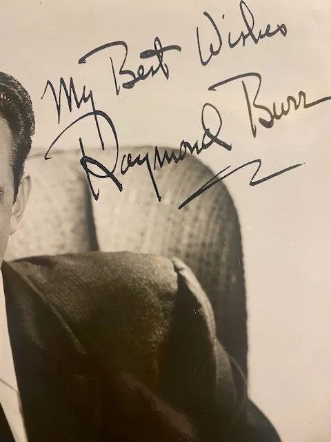 Raymond Burr, Dennis Weaver, Jon Provost, Kathy Nolan, Gale Storm — Orig. AUTOGRAPHED PHOTOGRAPHS, Hollywood, Actors, Musicians, Entertainers, Film, изображение 2