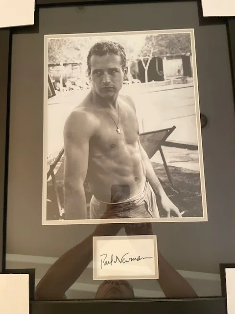 Autograph — PAUL NEWMAN Signed Autographed 25x30 Photo Newly Framed, изображение 2
