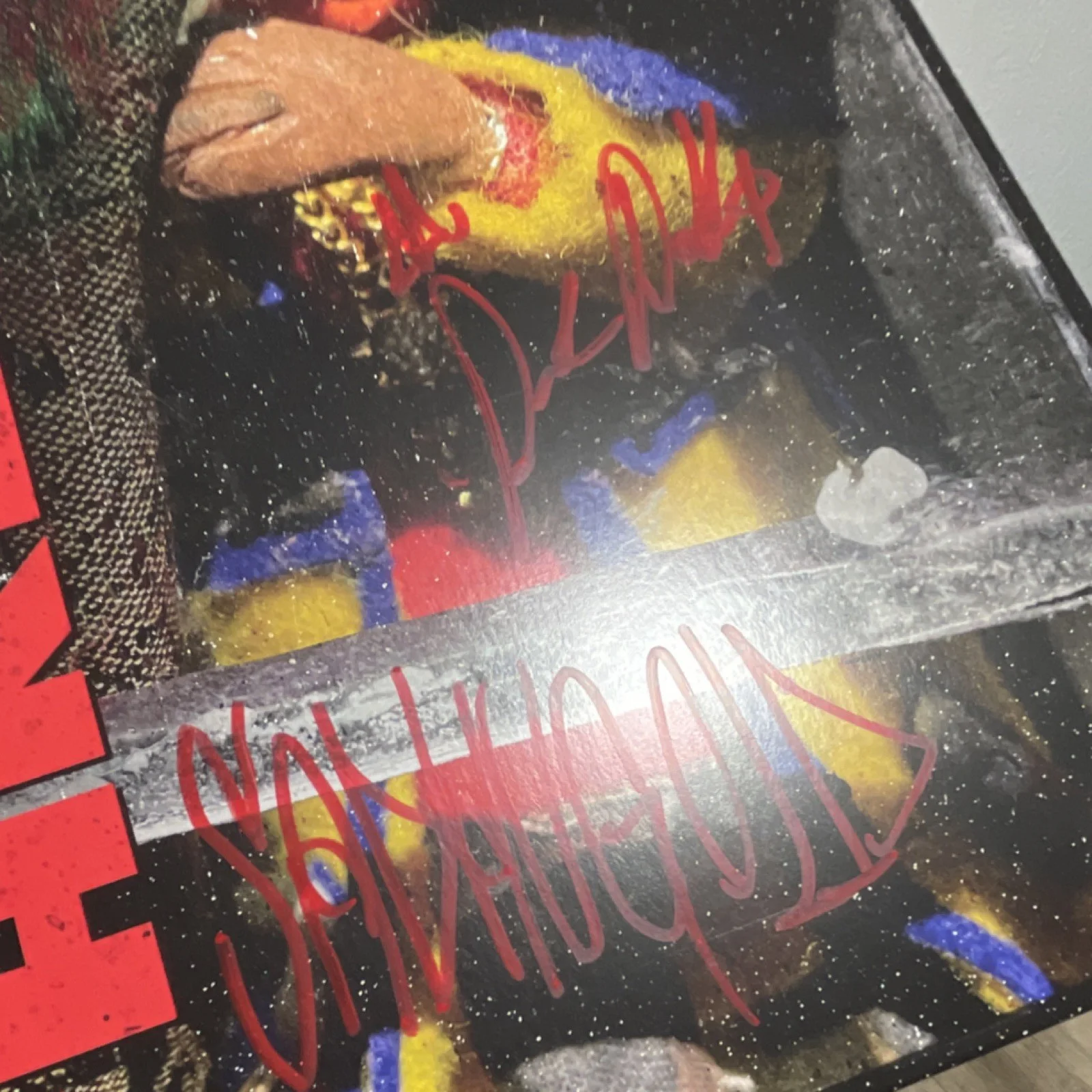 Mickey Diamond - Death Threats- Autographed Obi Strip Numbered Vinyl, image 4