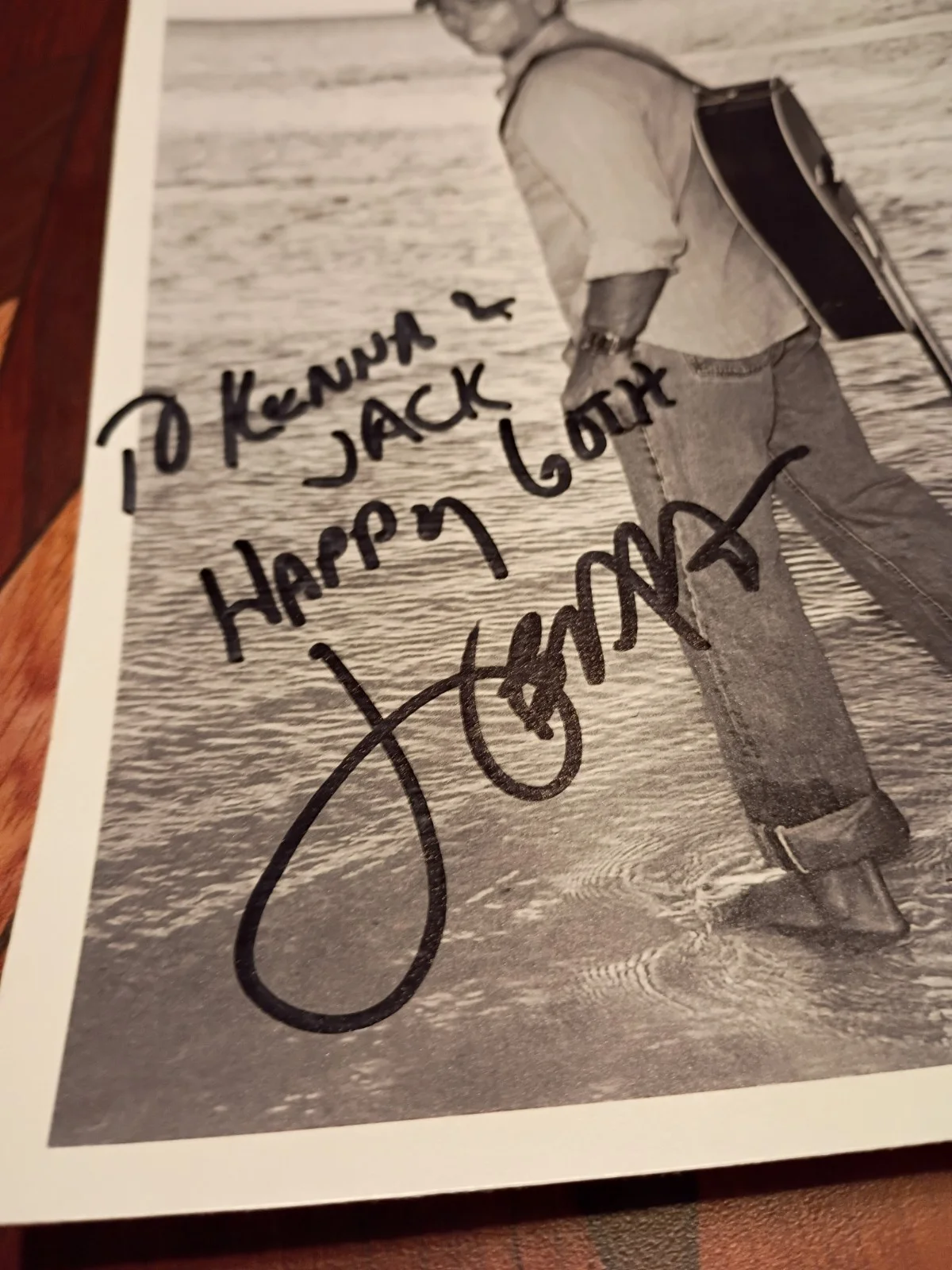 Signed Photo Jimmy Pamela Jones Buffett Maybe You Know The People, изображение 3