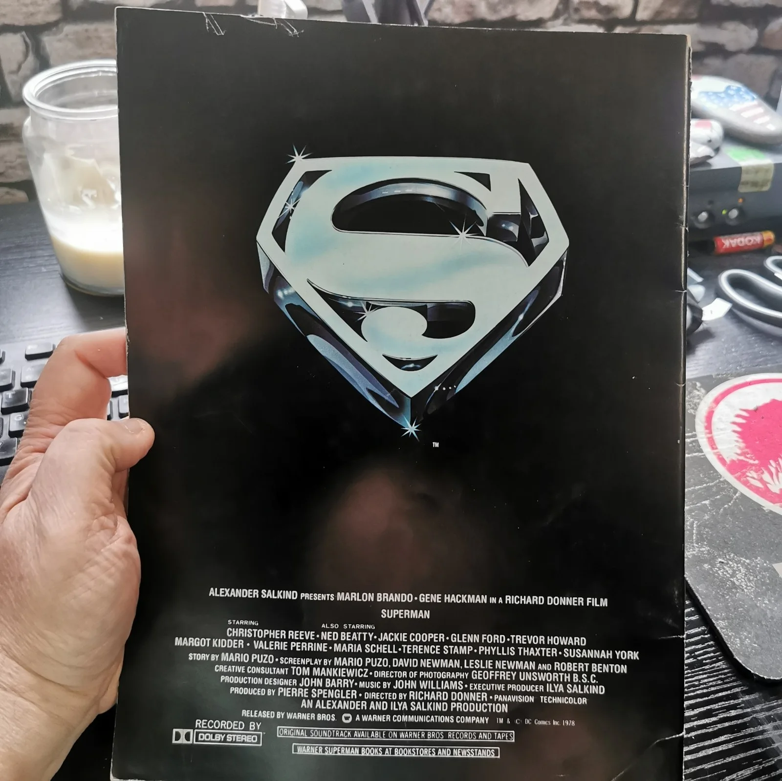 superman the movie japanese movie film program 1978 christopher reeve, изображение 2