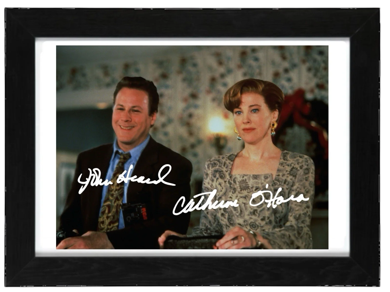 Catherine O'Hara And John Heard Signed autograph PHOTO Pre Print 6x4/A4/ Framed, изображение 2