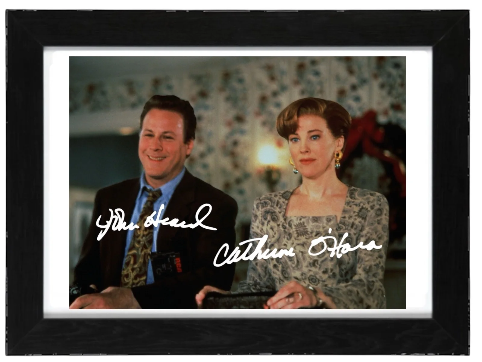 Catherine O'Hara And John Heard Signed autograph PHOTO Pre Print 6x4/A4/ Framed, изображение 3