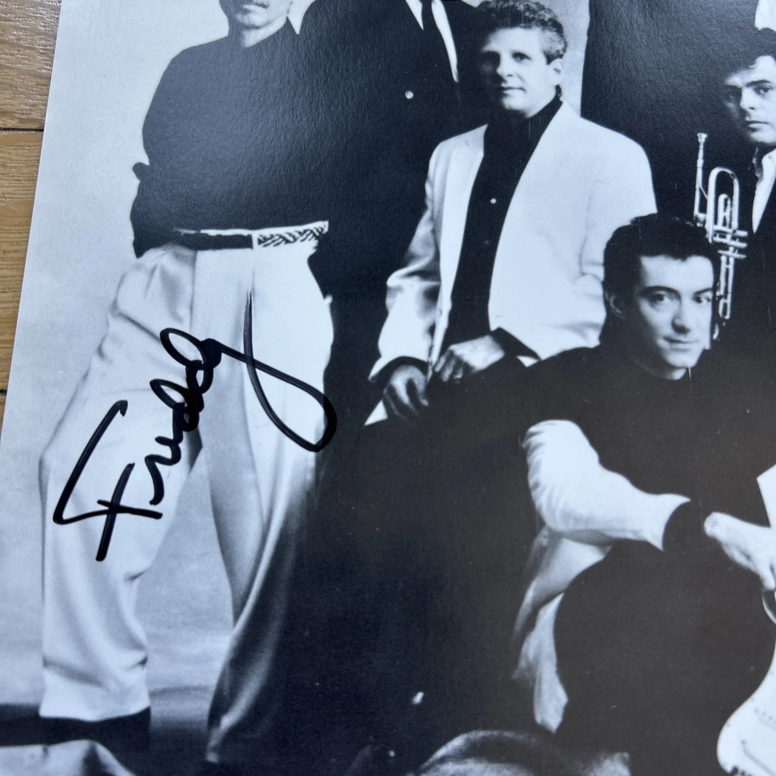 Johnny Maestro Brooklyn Bridge Band Autograph by 6 Members 8x10 Photo JSA COA, image 5