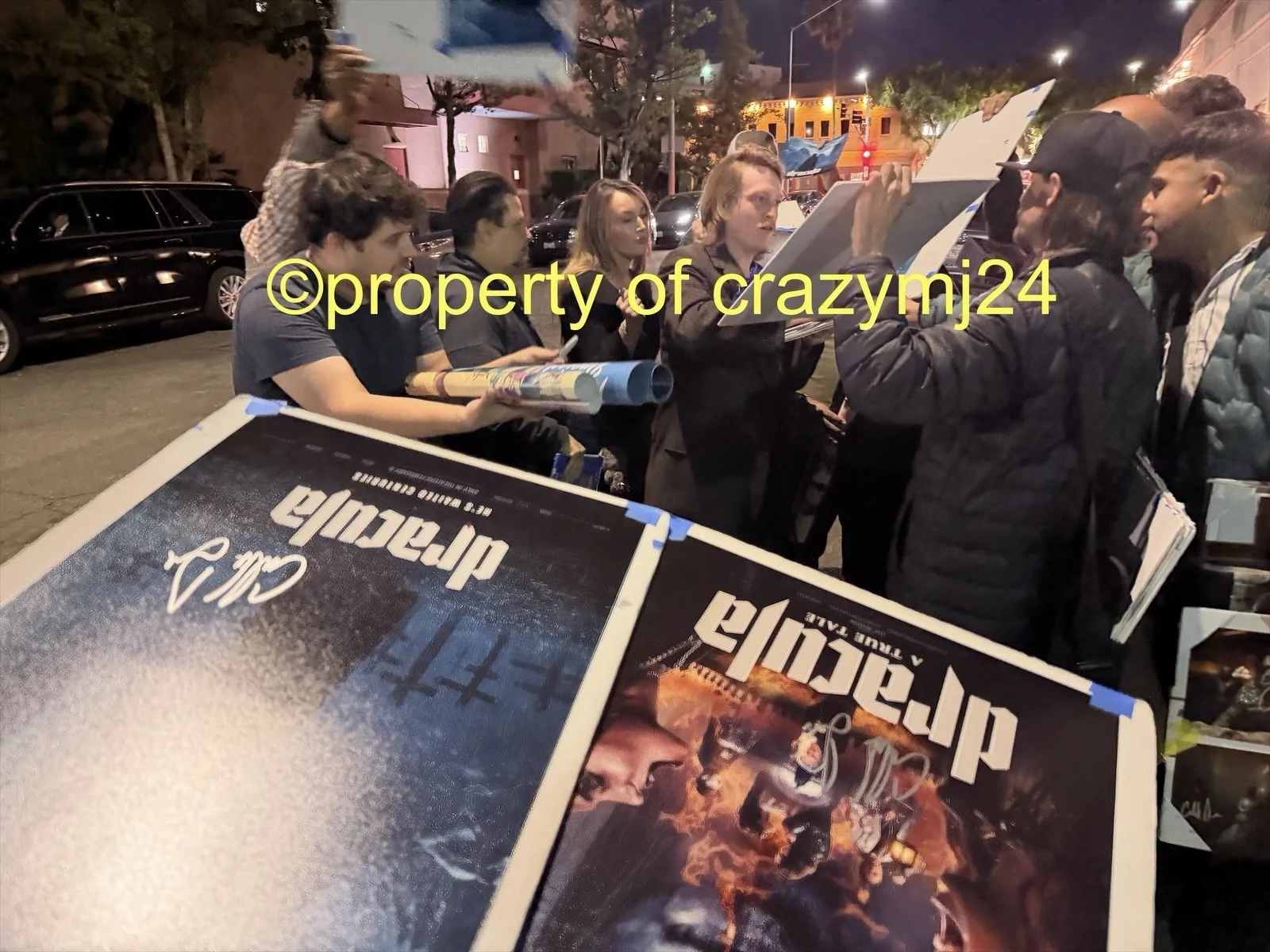 Caleb Landry Jones Signed Dracula 12x18 Poster Autograph Exact Proof SWAU COA, изображение 4