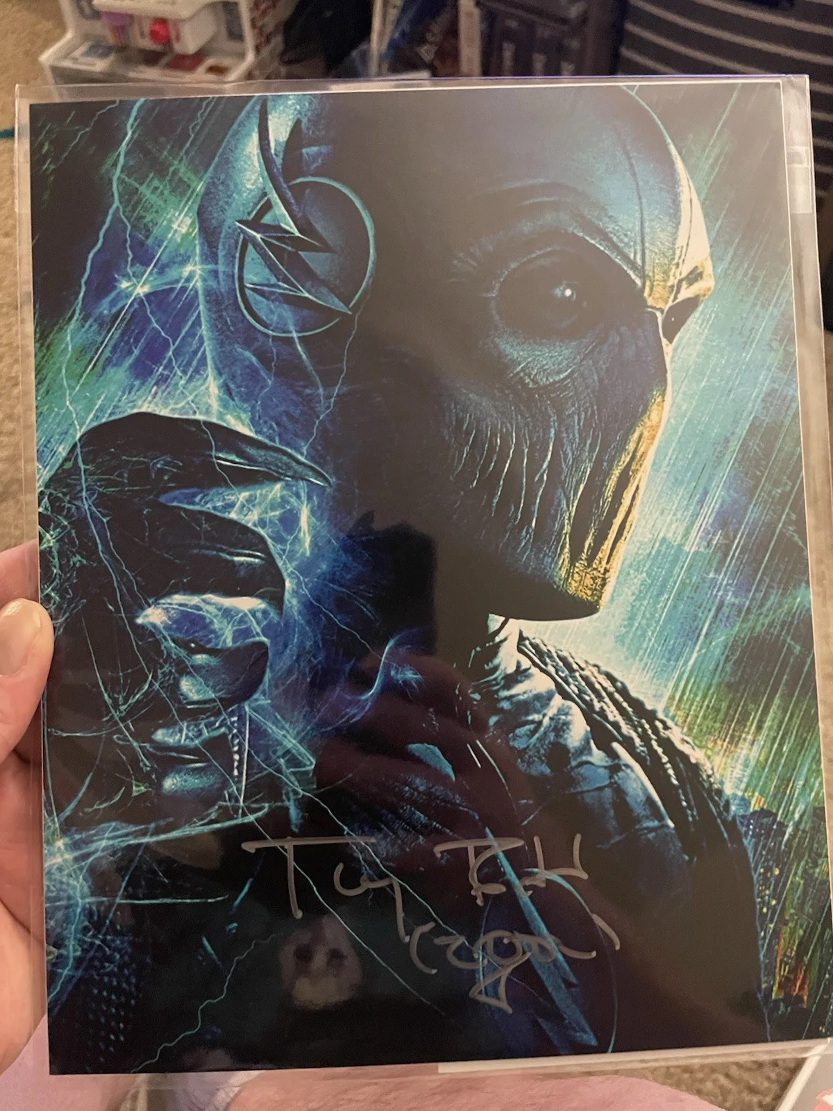 Tony Todd — Signed Tony Todd 8x10 Photo The Flash Voice of "Zoom" The Bam! Box with COA