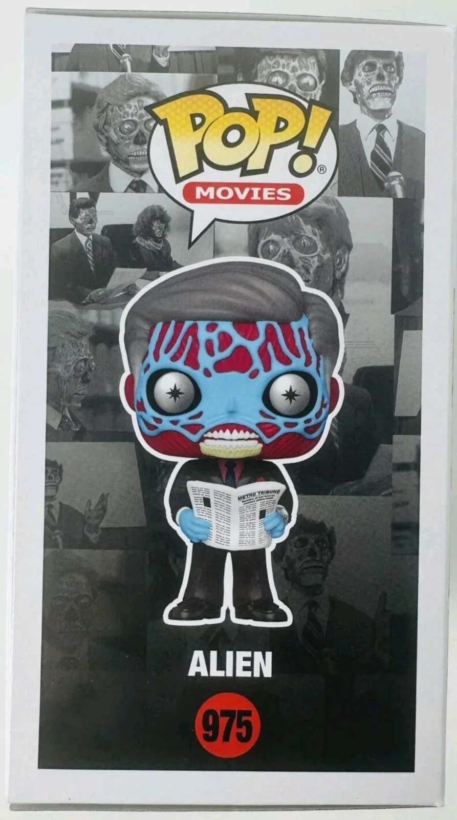 Alan Howarth — Funko Pop They Live Alien Signed by Alan Howarth Beckett Autograph, image 2
