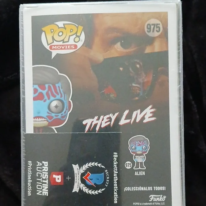 Alan Howarth — Funko Pop They Live Alien Signed by Alan Howarth Beckett Autograph, image 4