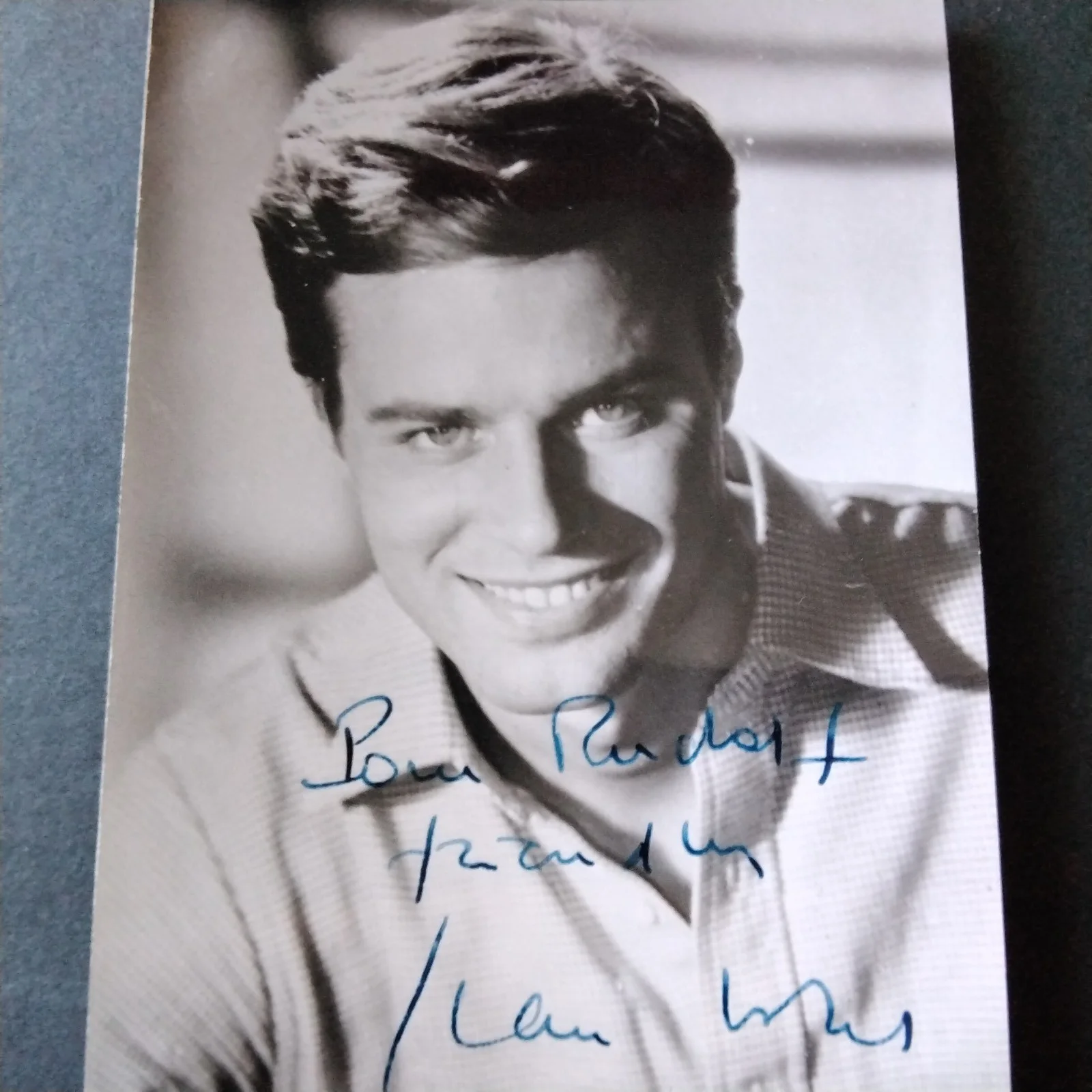 Jean Sorel SIGNED Photo 60s Movie French Actor Day of Jackal Belle du Jour, изображение 2