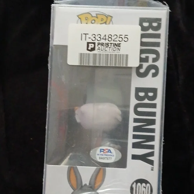 Jeff Bergman — Funko Pop Space Jam A New Legacy Bugs Bunny Signed by Jeff Bergman PSA/DNA COA, image 2