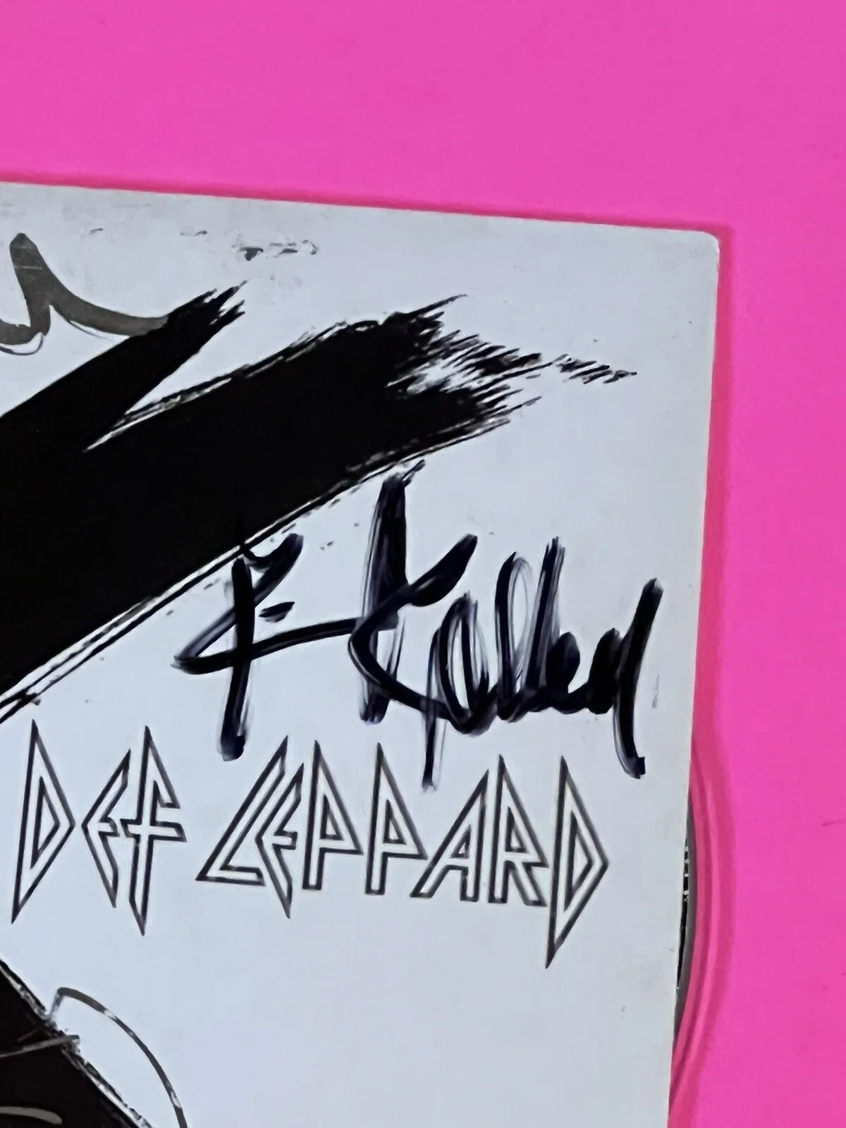 DEF LEPPARD SIGNED AUTOGRAPHED X CD ALBUM *PROOF*, image 4