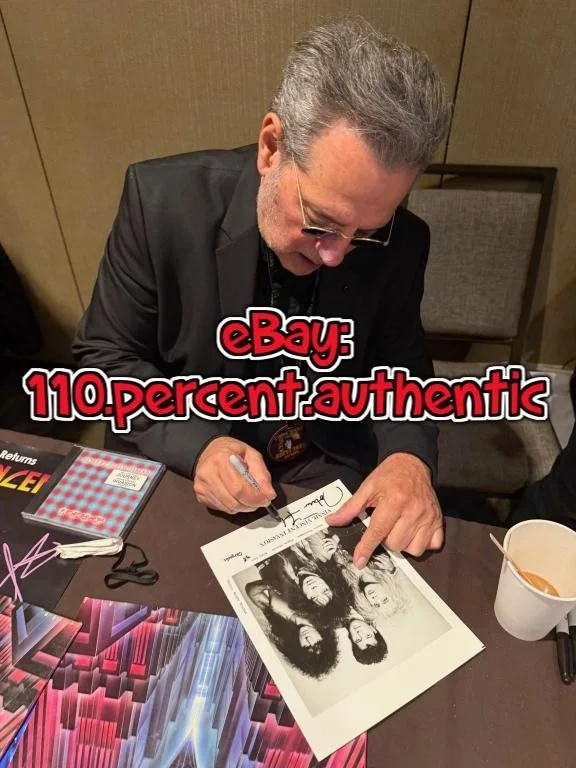 ROBERT FLEISCHMAN SIGNED VINNIE VINCENT INVASION 8x10 PROMO PHOTO JSA JOURNEY, изображение 4