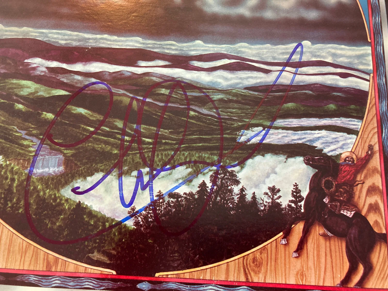 CHARLIE DANIELS SIGNED AUTOGRAPH NIGHTRIDER VINYL LP *EXACT PROOF*, изображение 4