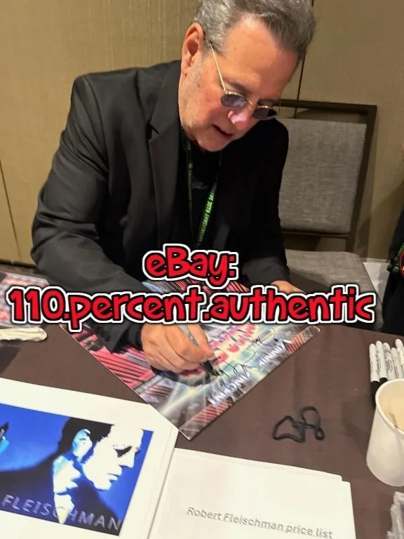 ROBERT FLEISCHMAN SIGNED AUTOGRAPHED VINNIE VINCENT INVASION VINYL LP JSA, image 3