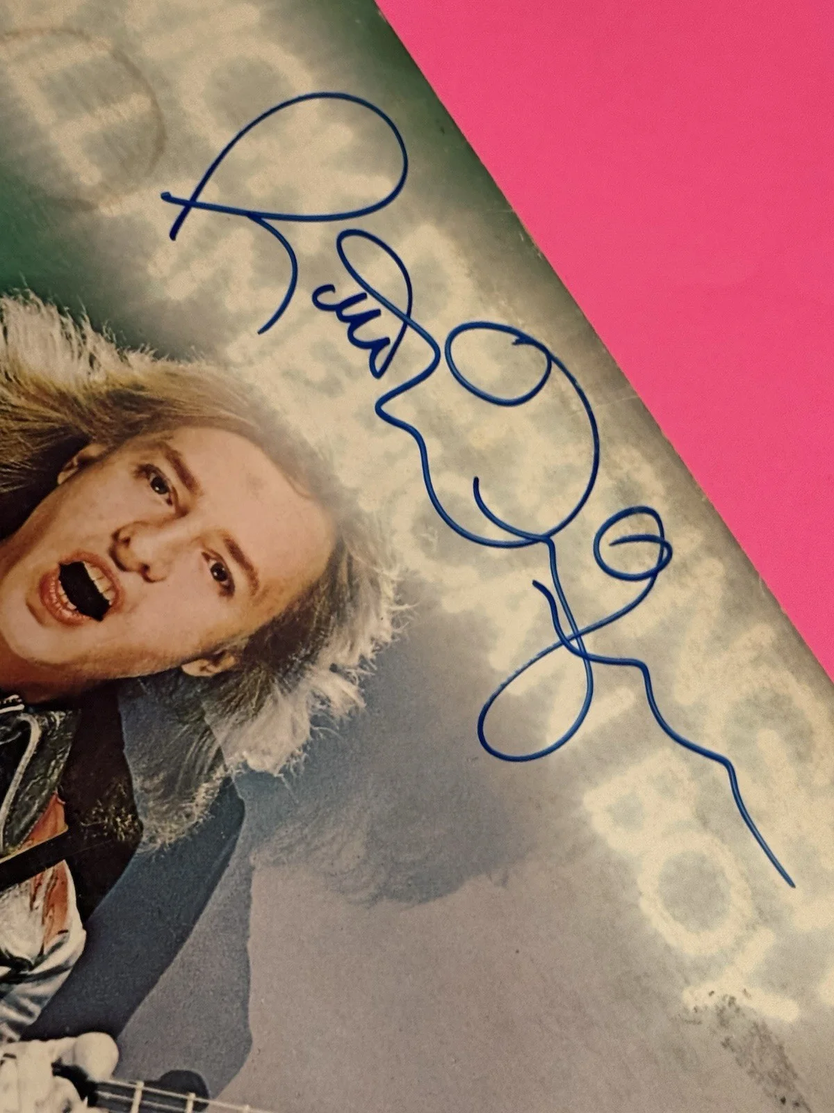 RICK DERRINGER ALL AMERICAN BOY SIGNED AUTOGRAPHED VINYL LP, image 2