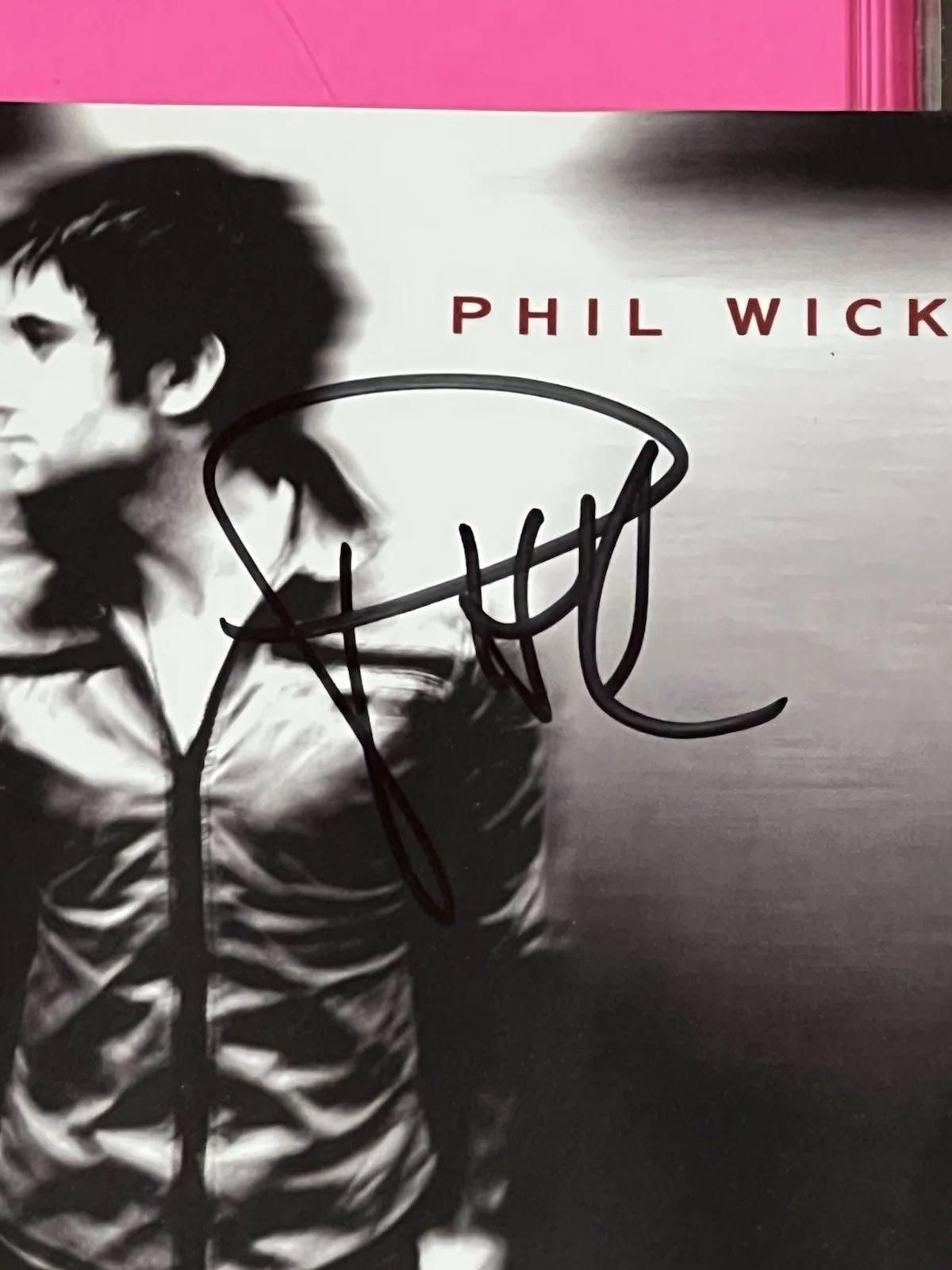 PHIL WICKHAM SIGNED AUTOGRAPHED CD, изображение 3