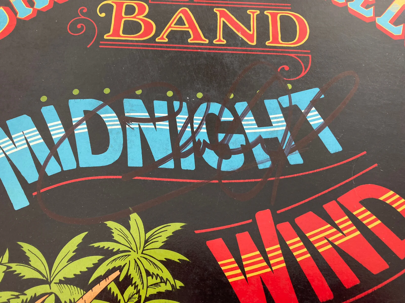 CHARLIE DANIELS SIGNED AUTOGRAPH MIDNIGHT WIND VINYL LP *EXACT PROOF*, image 4