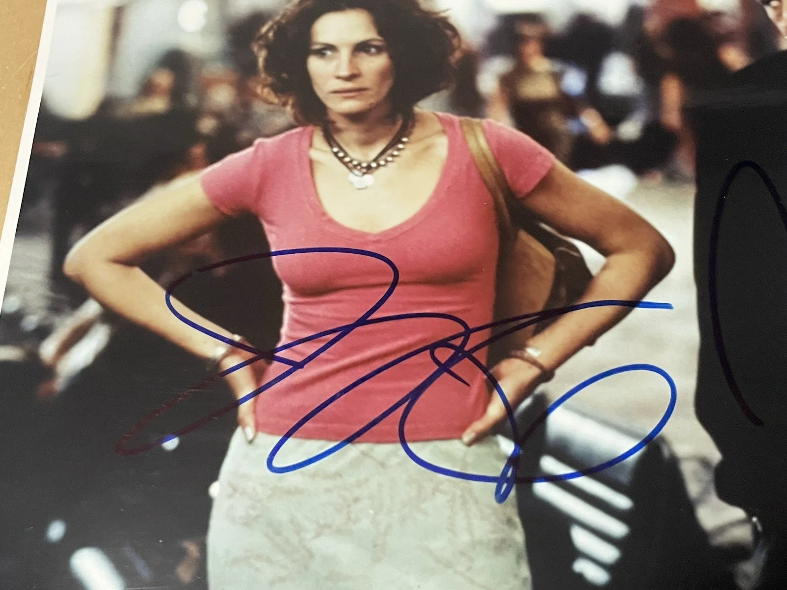 Julia Roberts & James Gandolfini Signed "The Mexican" Movie 8x10 Photo ACOA LOA, изображение 3