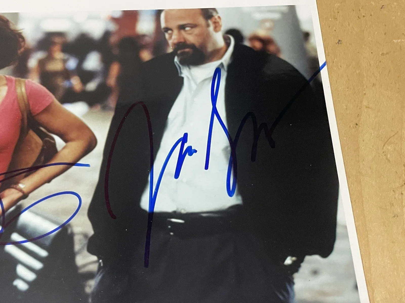 Julia Roberts & James Gandolfini Signed "The Mexican" Movie 8x10 Photo ACOA LOA, изображение 4