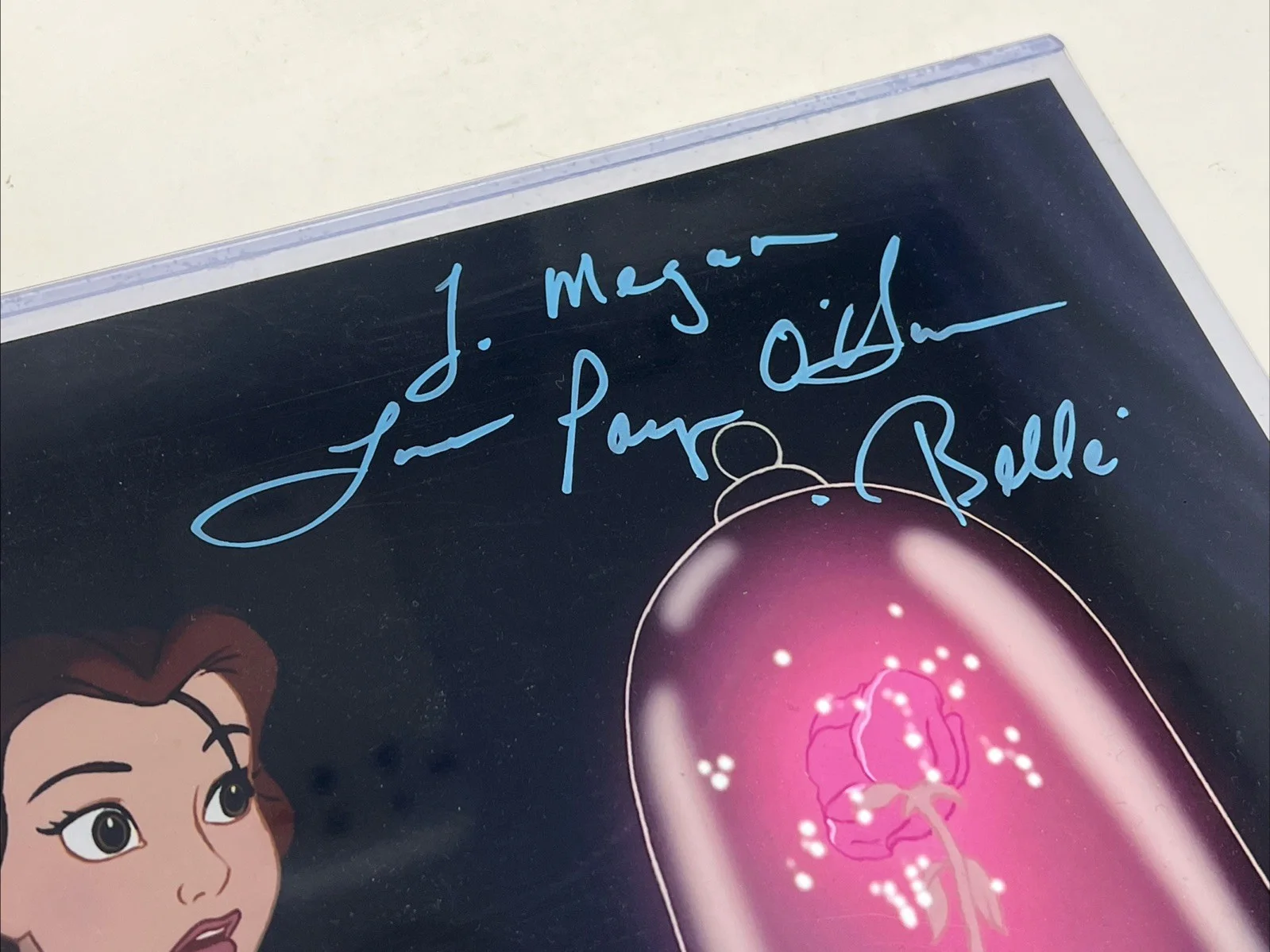 Paige O'Hara — Beauty & Beast 8x10 SIGNED Art AUTOGRAPH by Paige O'Hara (Personalized to Megan), изображение 4