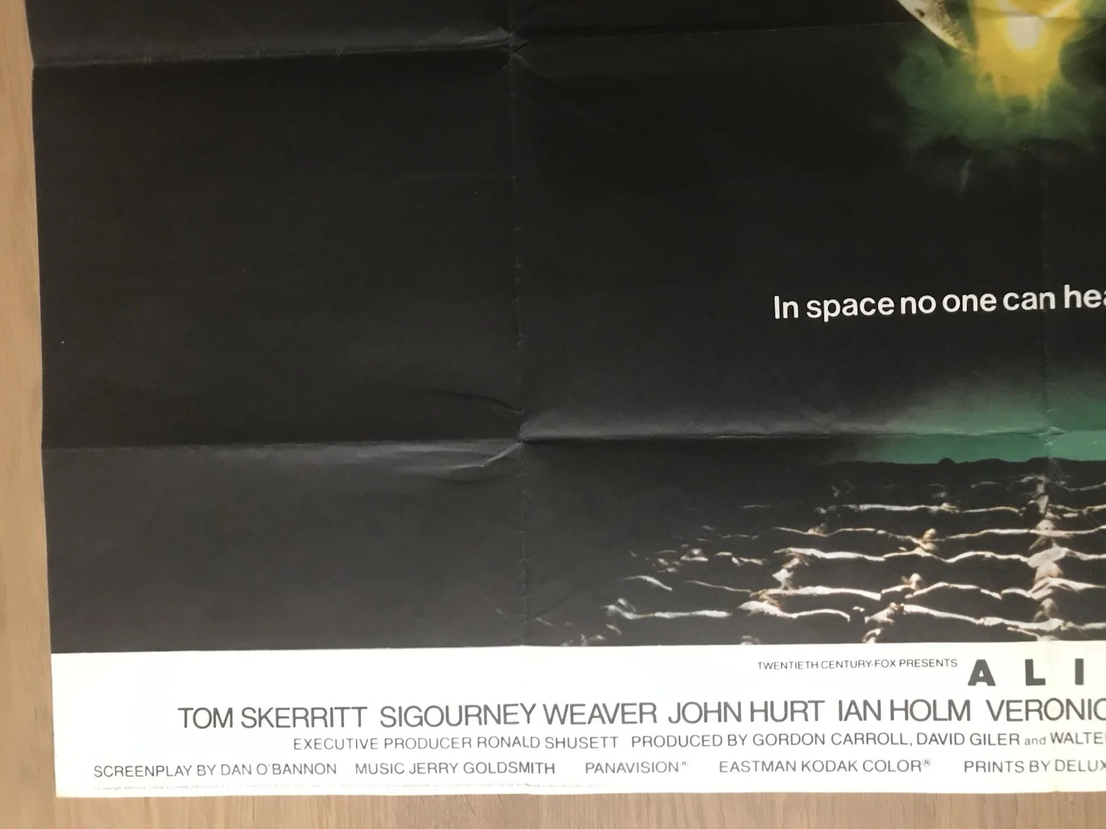 Alien (1979)ORIGINAL British Quad Poster Ridley Scott Sigourney Weaver Sci Fi, изображение 4