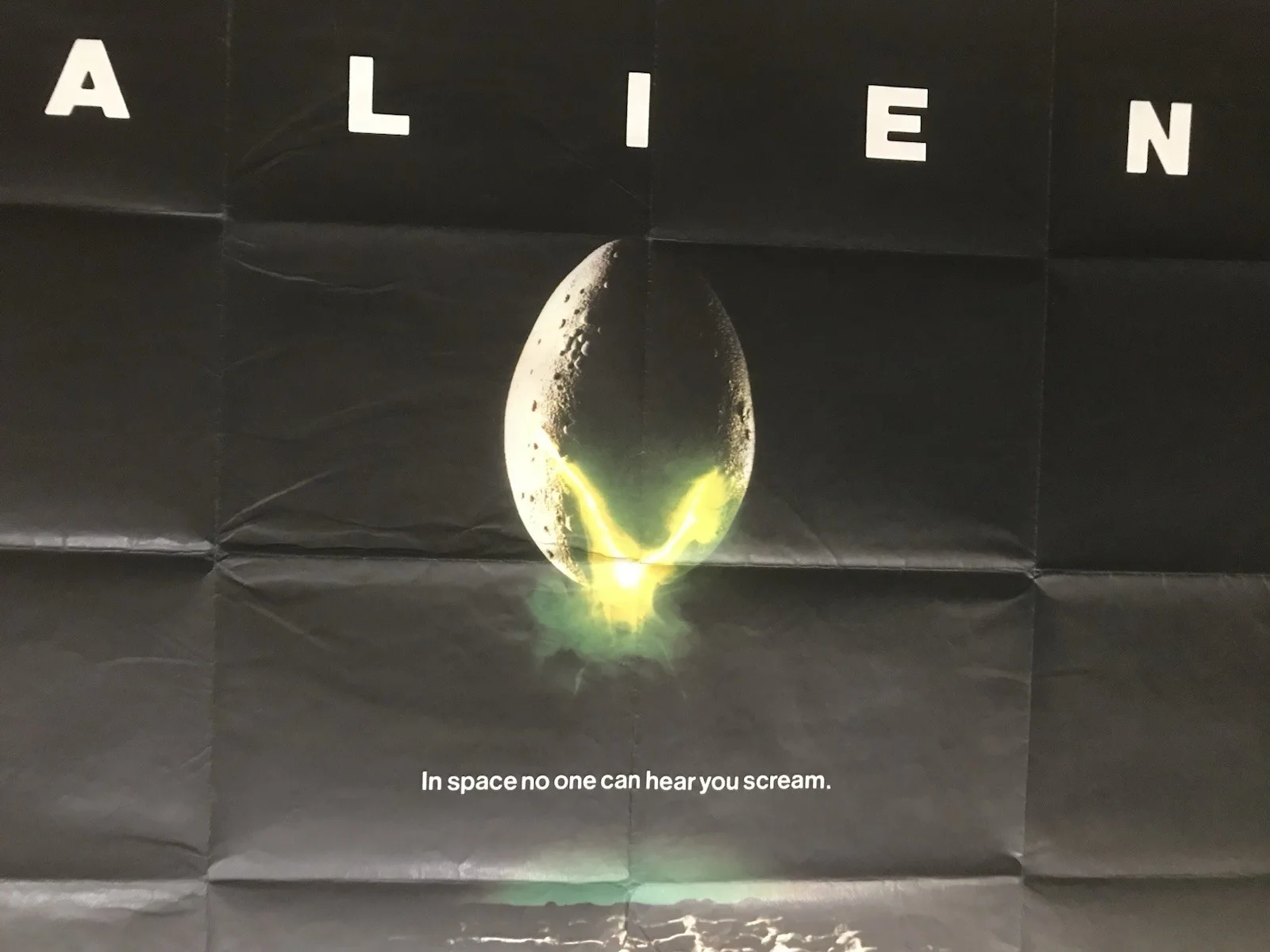 Alien (1979)ORIGINAL British Quad Poster Ridley Scott Sigourney Weaver Sci Fi, изображение 5
