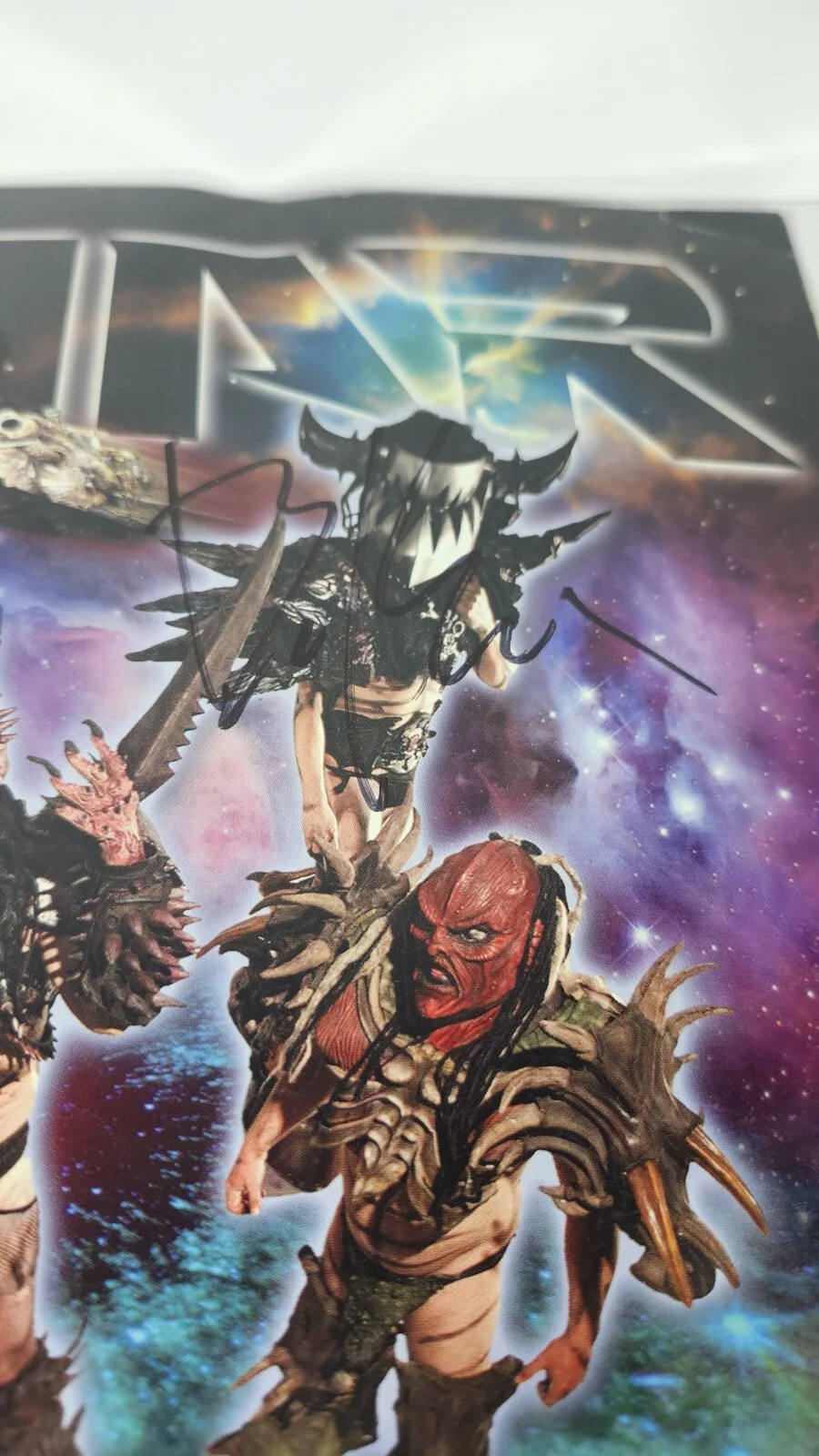 Gwar 2009 Lust In Space SIGNED Tour Program Concert Book W/ 2010 Ticket Stub, image 4