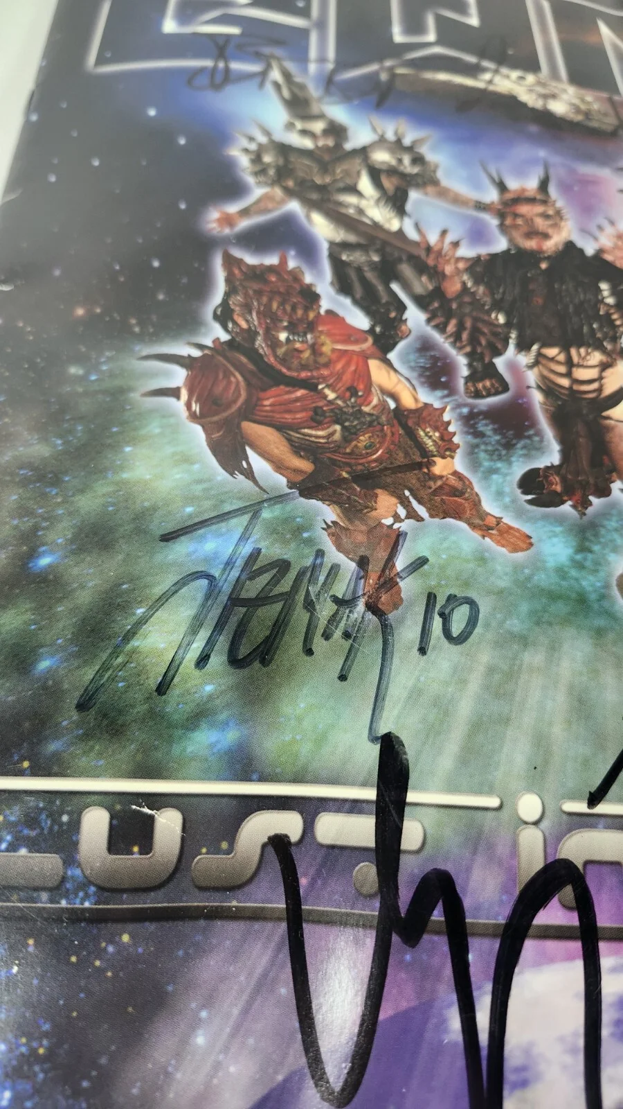 Gwar 2009 Lust In Space SIGNED Tour Program Concert Book W/ 2010 Ticket Stub, image 5