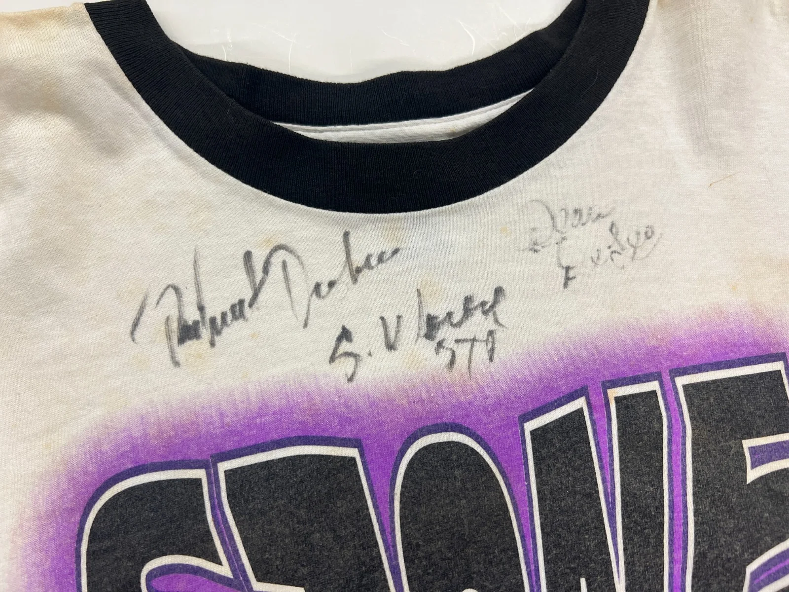 Stone Temple Pilots Signed Autographed Vintage T-Shirt JSA REAL Scott Weiland, image 5