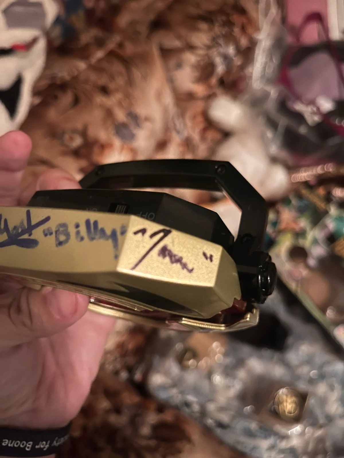 Jason David Frank, David Yost, Walter Emanuel, Austin St John — Rare Signed Green/White Ranger Morpher, Toys R Us exclusive, изображение 3