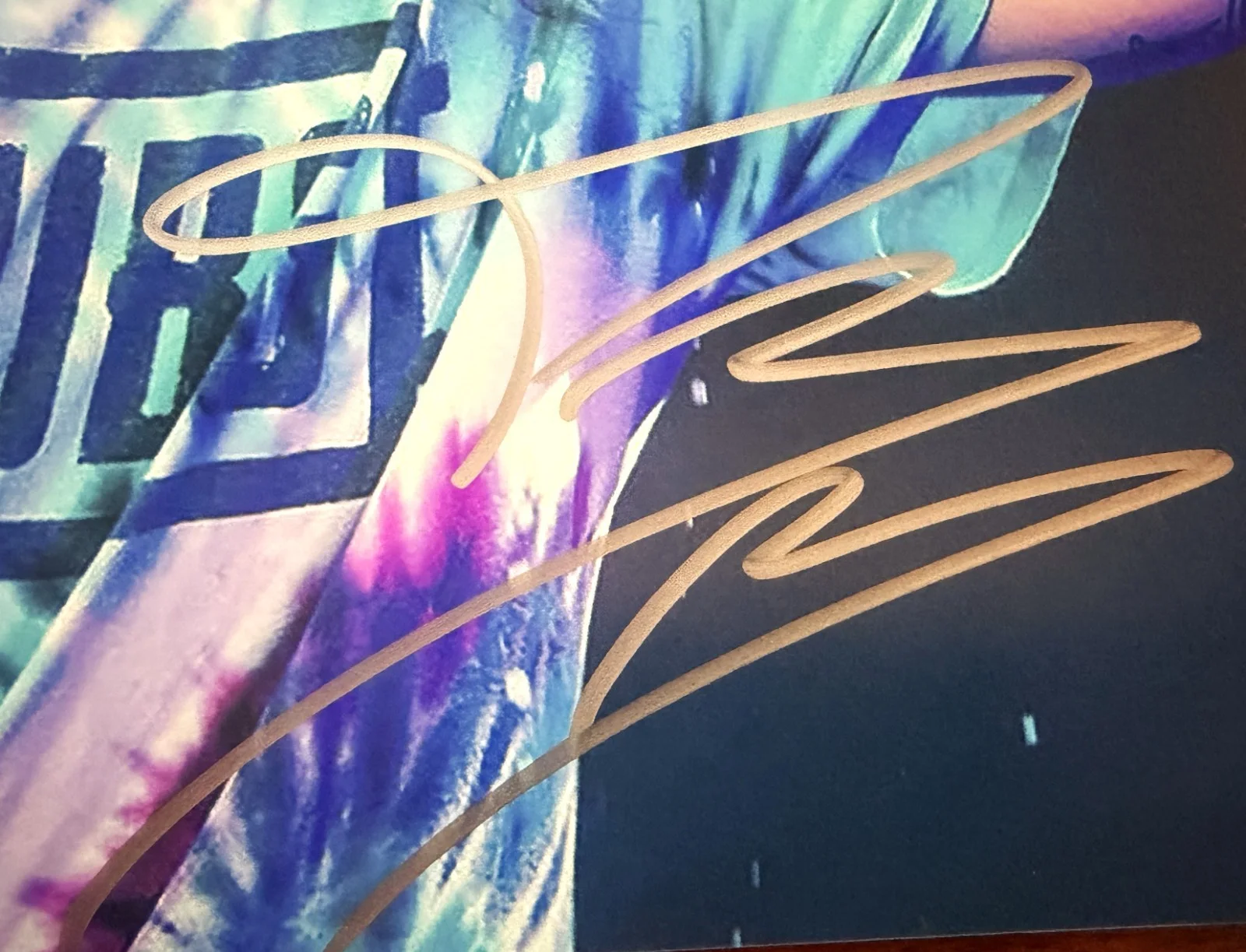Post Malone R&B Rap Rock artist signed 8x10 photo read description, изображение 2