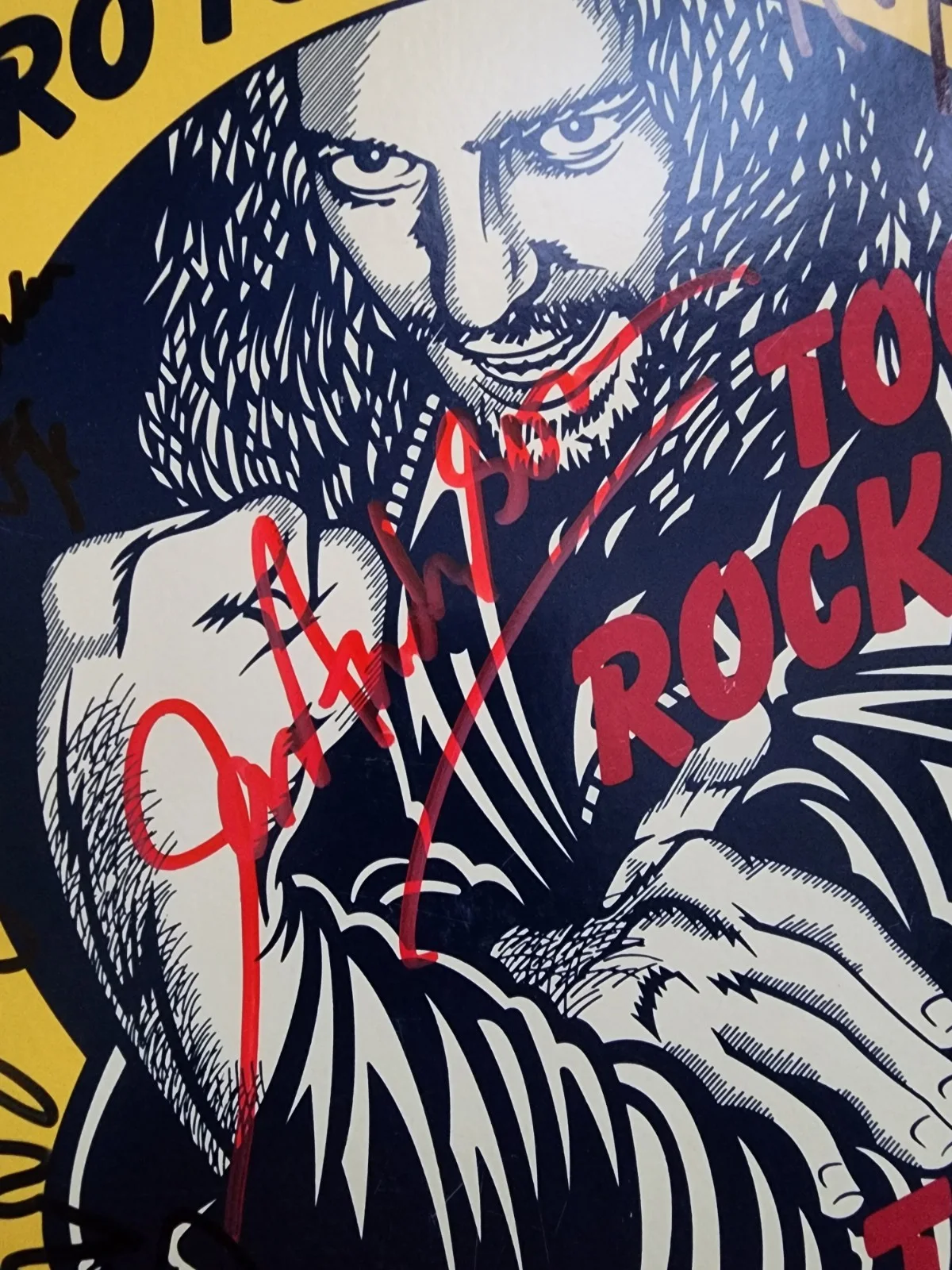 Signed Autographed Band Jethro Tull Too Old To Rock N Roll Album Vinyl, изображение 5