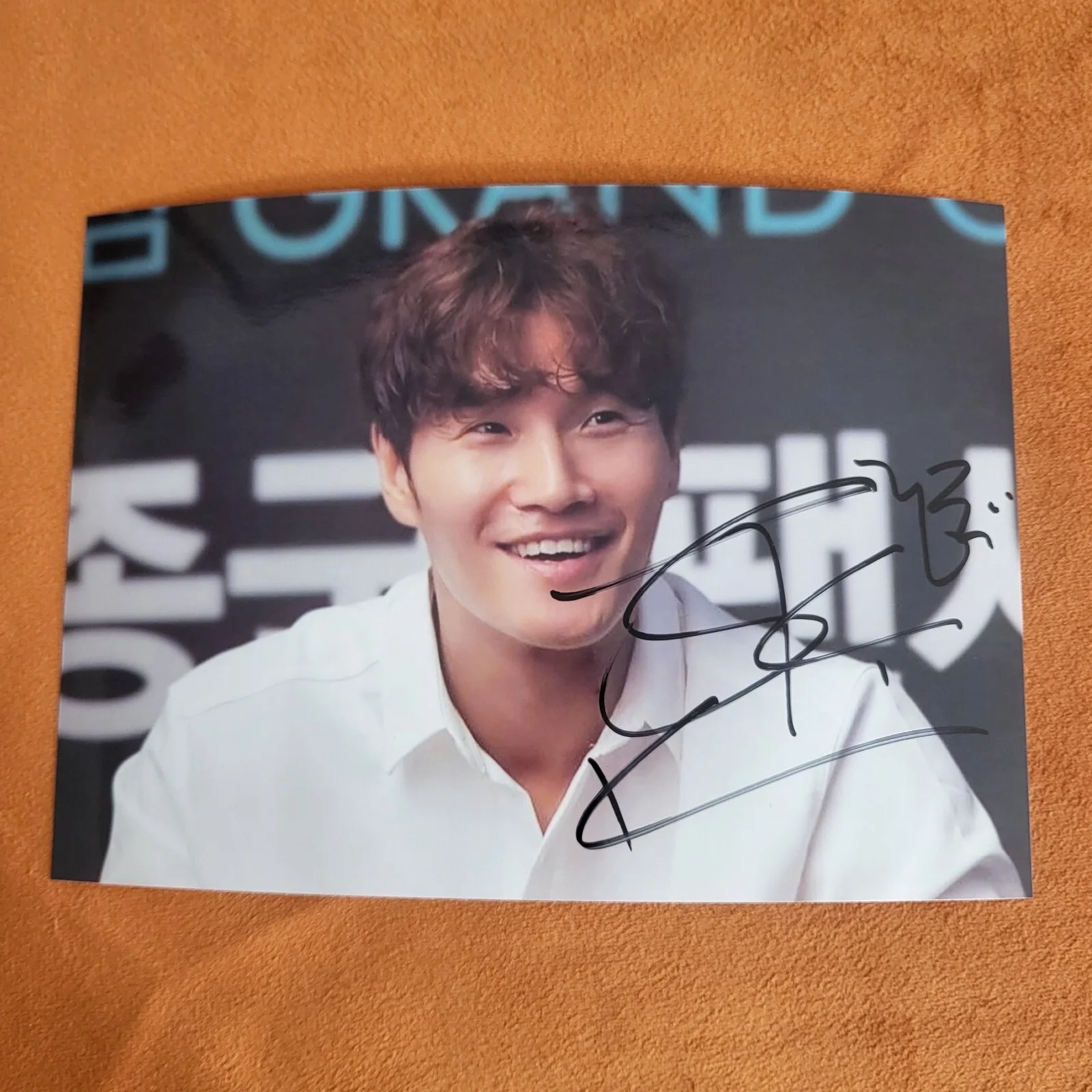Kim Jong Kook Autographed Signed Photo Autographs 4*6 inch K-POP 2024, image 4