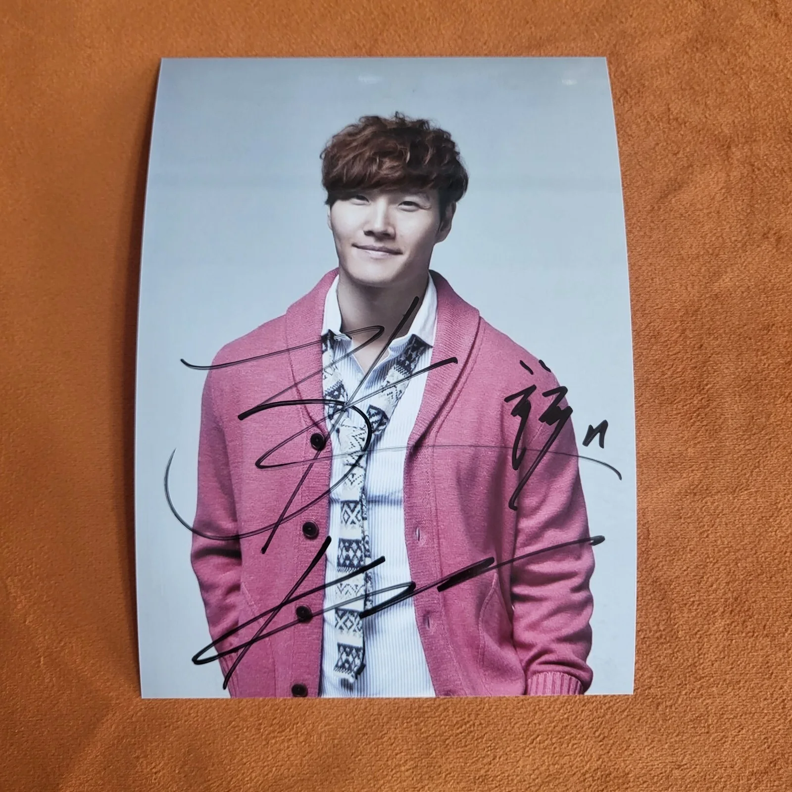 Kim Jong Kook Autographed Signed Photo Autographs 4*6 inch K-POP 2024, image 5