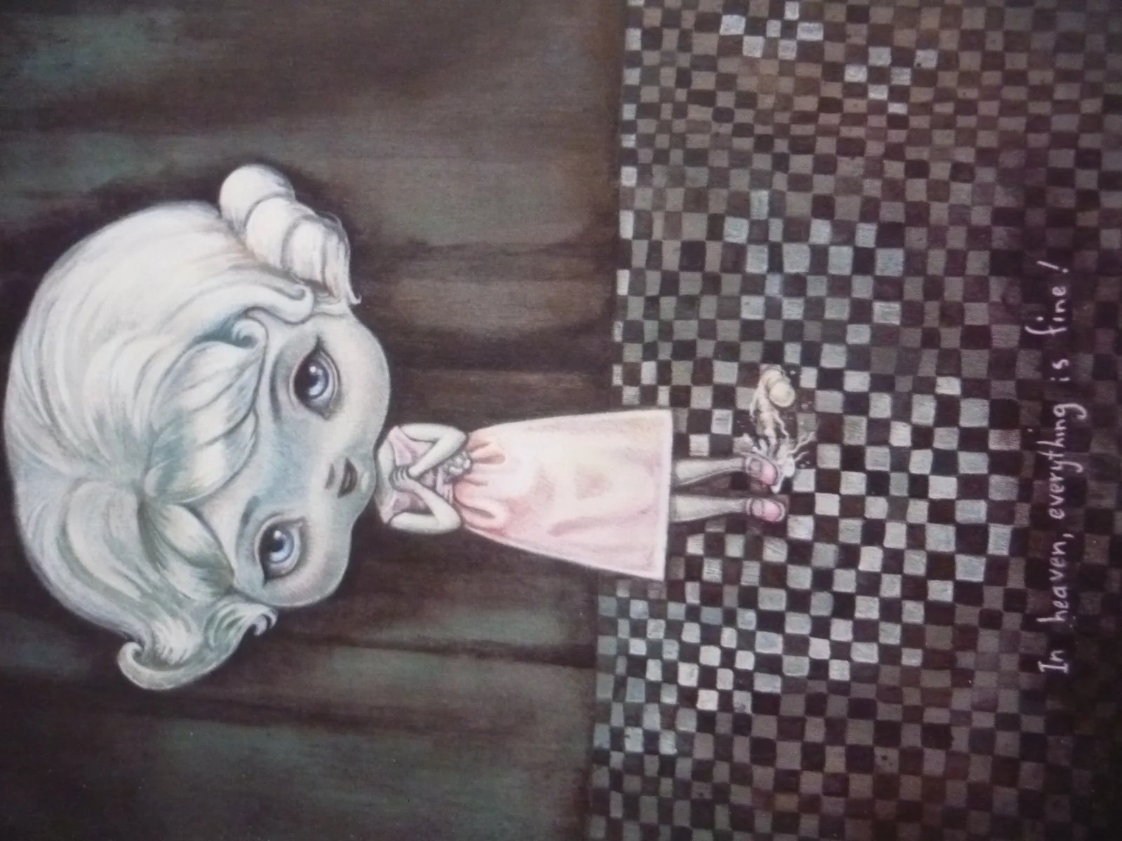 Framed mounted 14x11 inchs Poster Film In Heaven Everything is Fine eraserhead, image 2