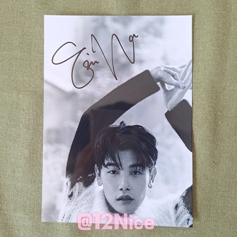 ERIC NAM Autographed Signed Photo 4*6 K-POP COLLECTION 2022A, image 4