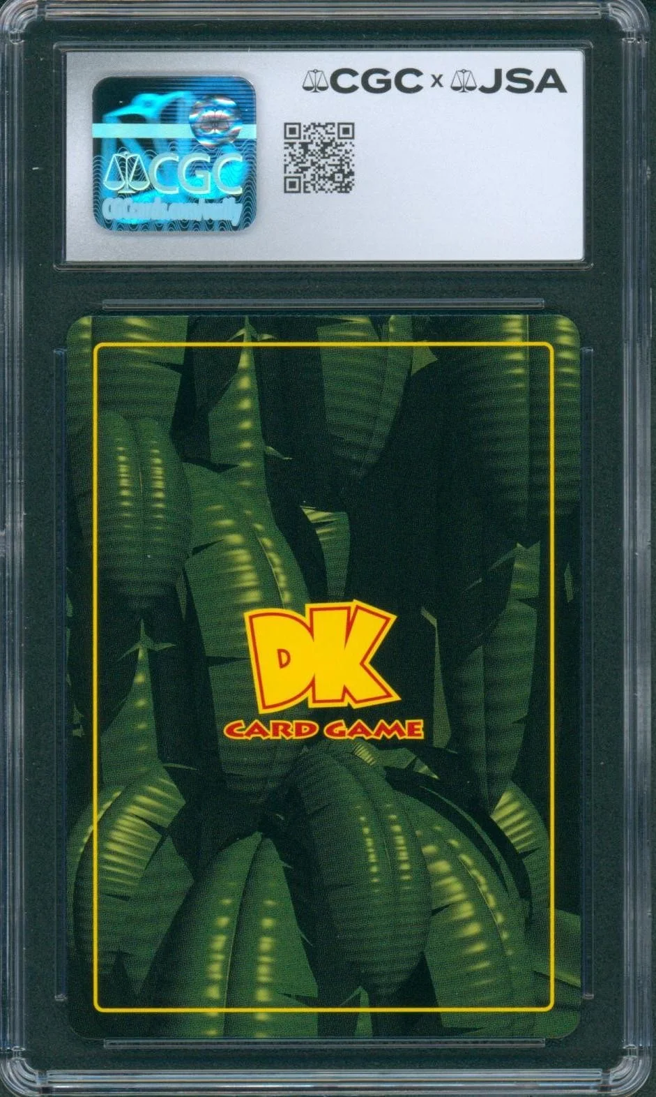 Chris Sutherland — Chris Sutherland Signed Donkey Kong 64 Holo Card Chunky Kong Mnt9 CGC x JSA SLAB, image 2