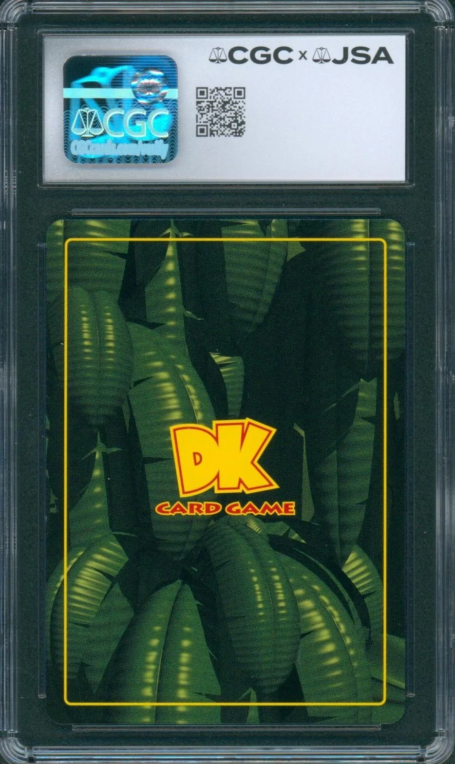 Chris Sutherland — Chris Sutherland Signed Donkey Kong 64 Holo Card Chunky Kong Auto CGC x JSA SLAB, image 2