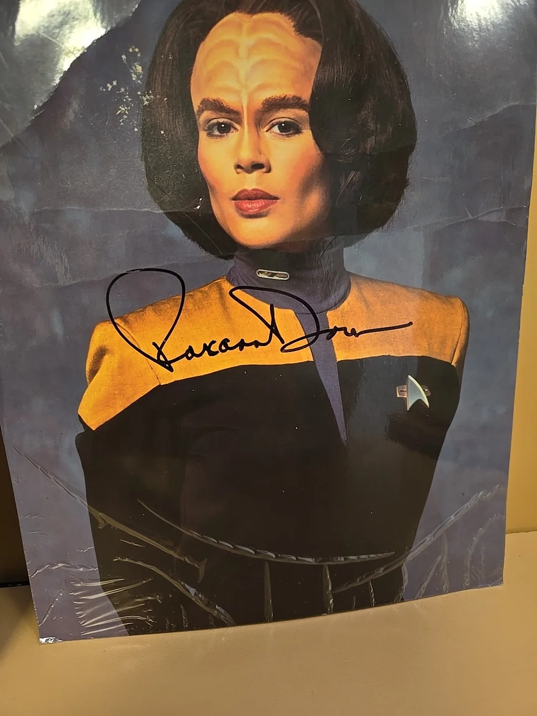 Star Trek Arim Shimerman, 2 Of Roxann Dawson Autograph Signed Print Pictures, изображение 4