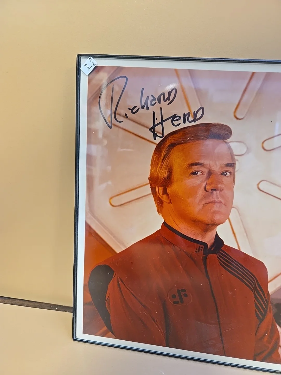 Star Trek Richard Herd, Rene Auberjonois Autograph Signed Print Pictures, image 3