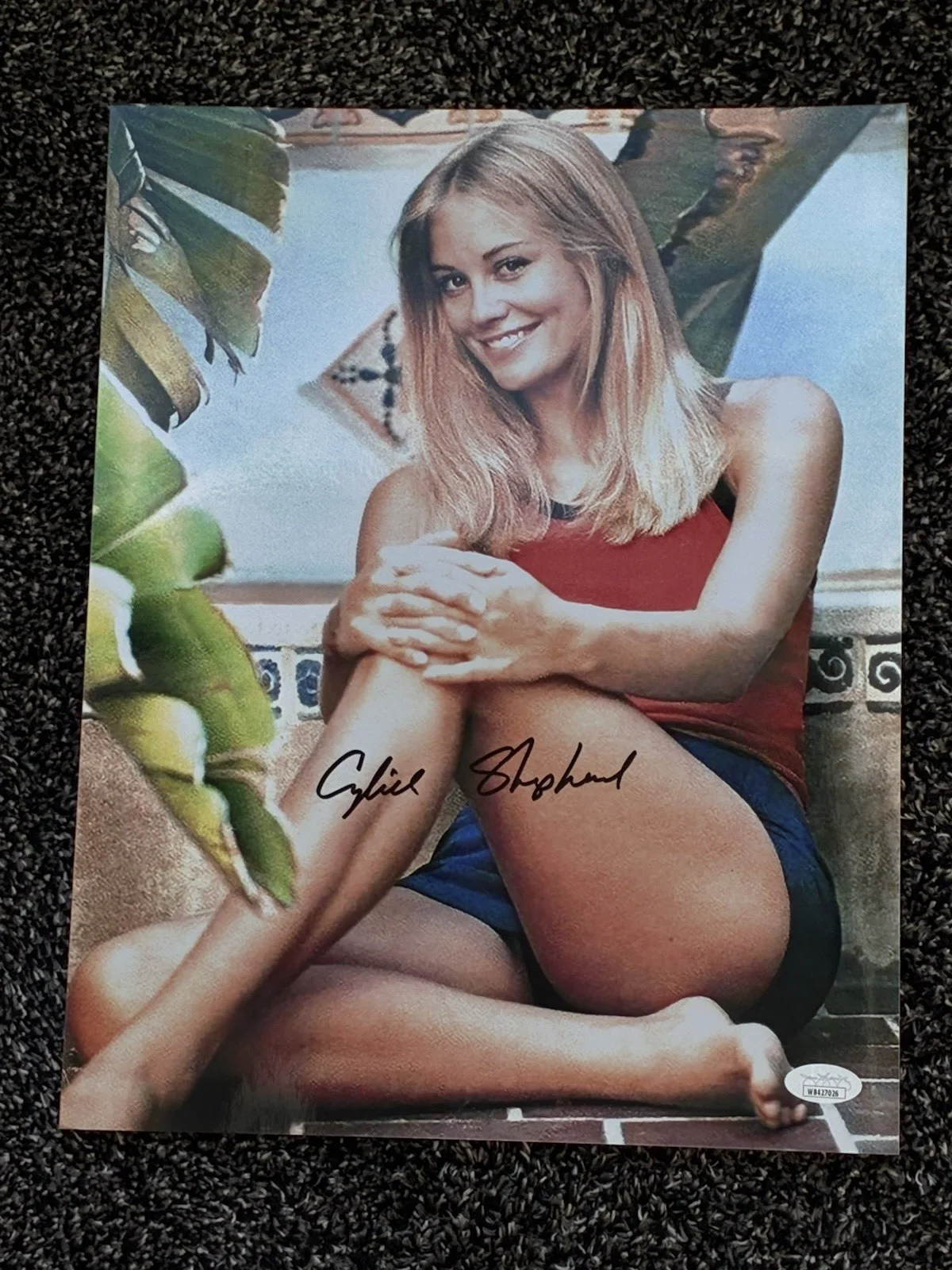 Cybill Shepard — CYBILL SHEPHERD SIGNED 11X14 SEXY ACTRESS 1976 TAXI DRIVER AKA BETSY De NIRO JSA, изображение 2