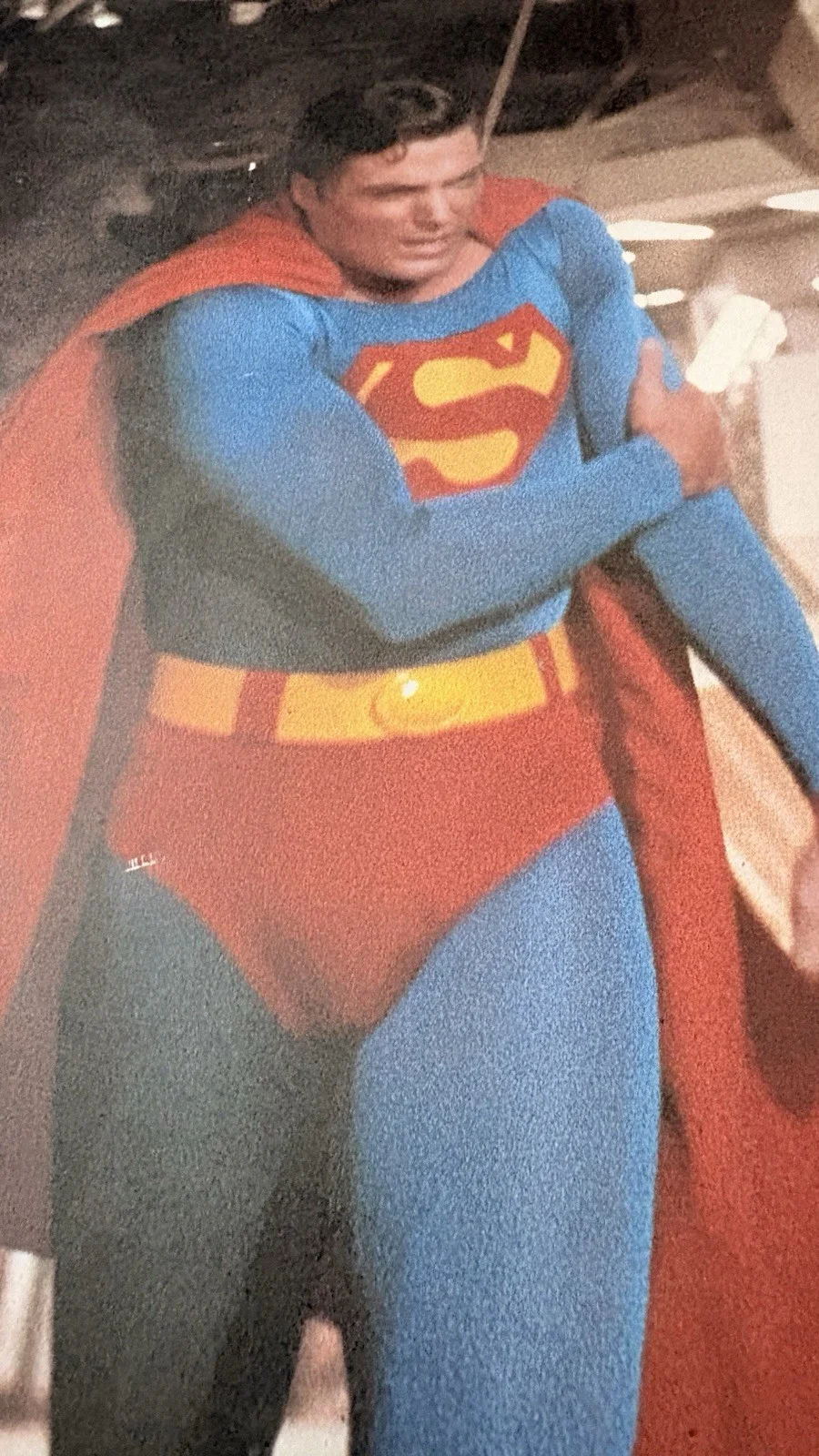 Origional 1983- Superman 3 Lobby Card. Printed In England. Christopher reeve., image 5