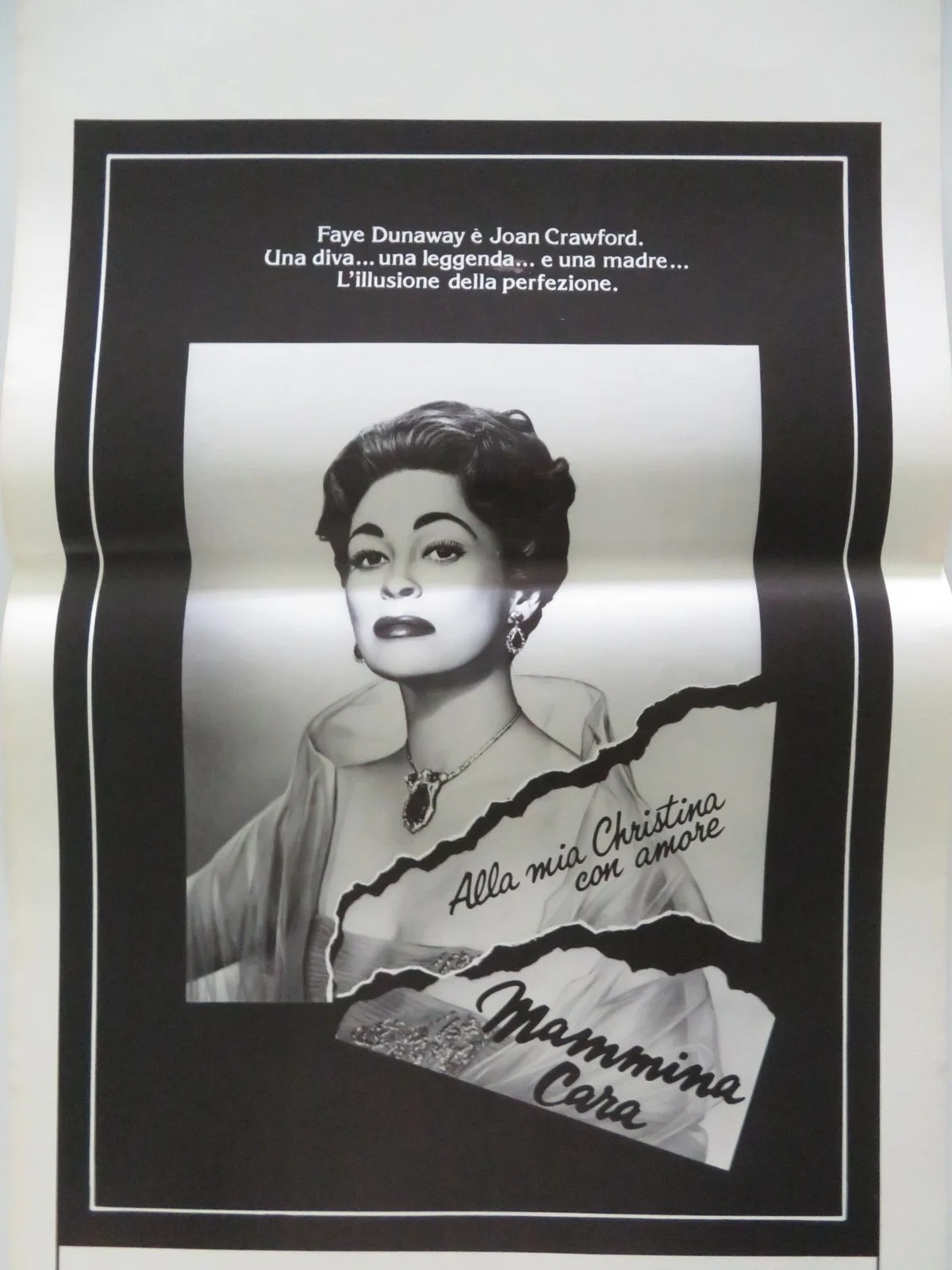 MOMMIE DEAREST ITALIAN LOCANDINA POSTER FAYE DUNAWAY JOAN CRAWFORD (BIO) 1982, изображение 3