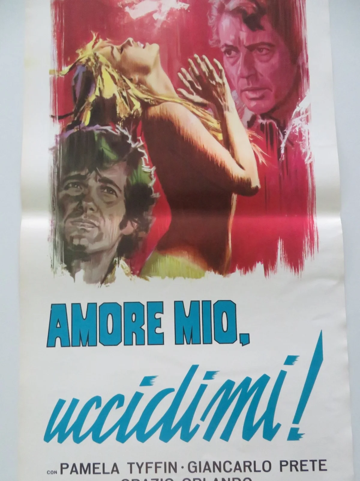 KILL ME, MY LOVE! ITALIAN LOCANDINA POSTER PAMELA TIFFIN FARLEY GRANGER 1973, изображение 3